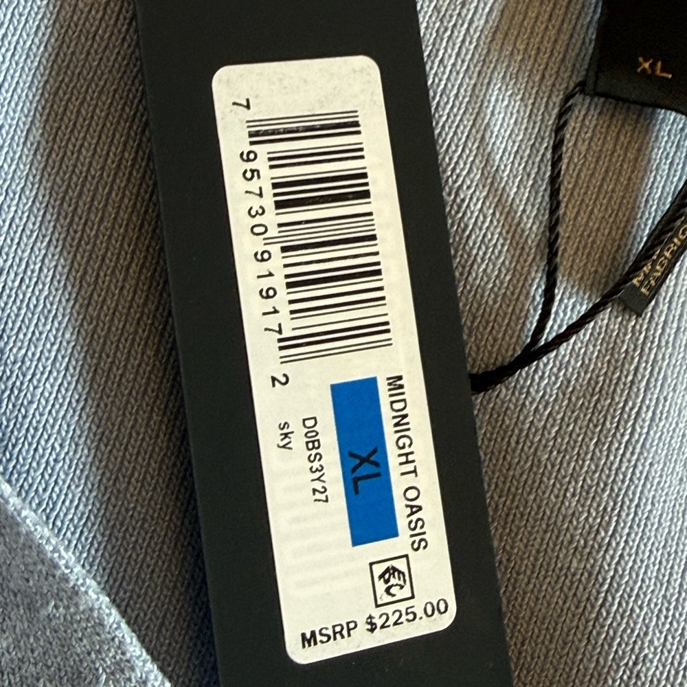 Donna Karan Tie Neck Sleeveless Sweater XL Blue NWT MSRP $225 Feminine Elegant - Picture 7 of 8